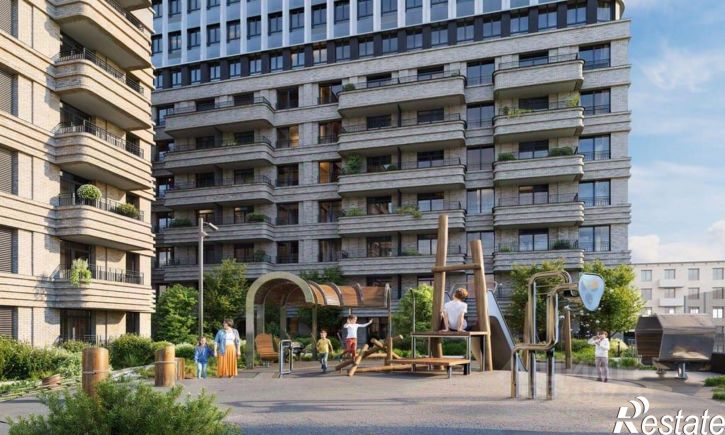 2-комн квартира в новом доме Переселенческая улица, 100,  д. 100