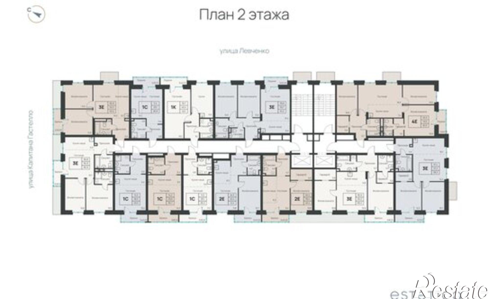 Купить квартиру за 10 781 000 рублей на ул Левченко, 34А