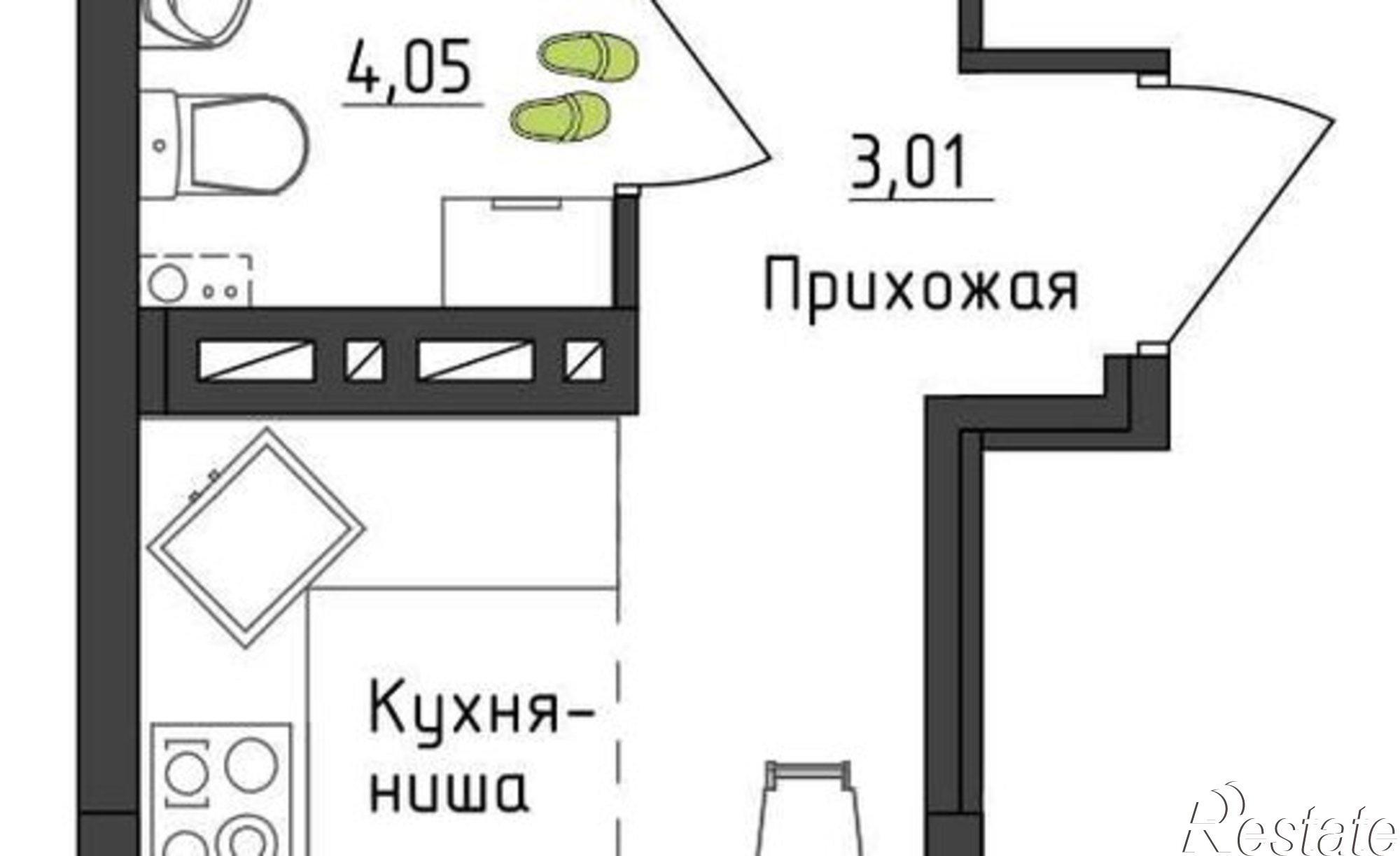 Купить квартиру за 5 230 270 рублей на ул Верхне-Вишерская, 43
