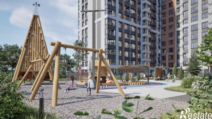 1-комн квартира в новом доме ул Репина, 39,  д. 39