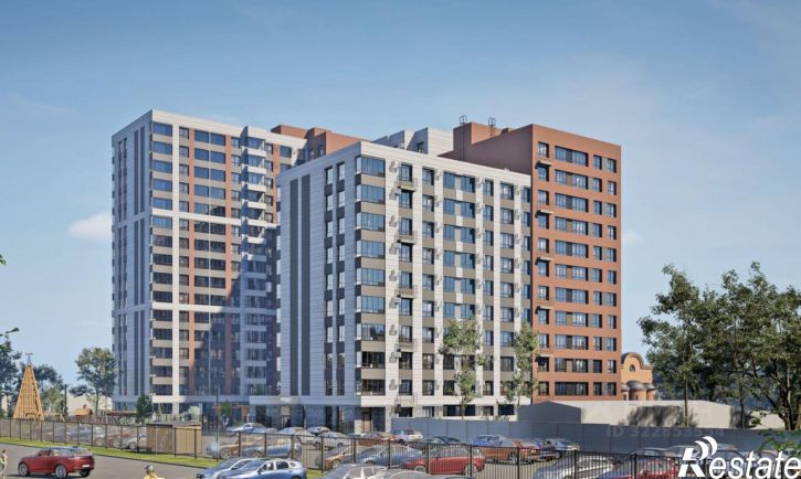 1-комн квартира в новом доме ул Репина, 39,  д. 39