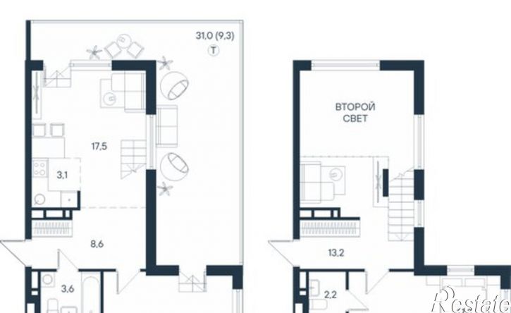 4-комн квартира в новом доме ул Космонавта Беляева, 17,  д. 17