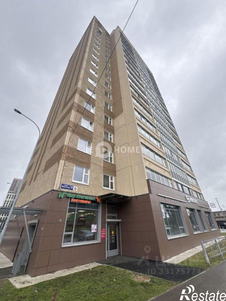 1-комн квартира ул Яблочкова, 26/1,  д. 26/1