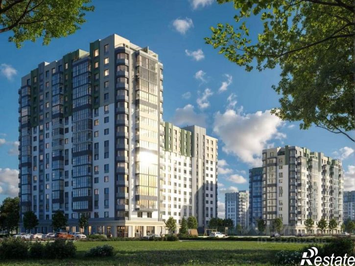 2-комн квартира в новом доме ул Серебристая, 1,  д. 1
