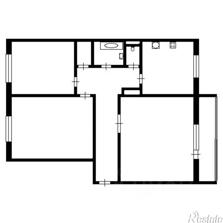 3-комн квартира ул Карпинского, 81,  д. 81