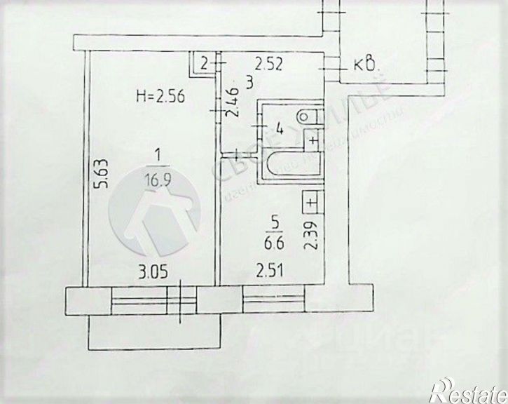 1-комн квартира ул Косьвинская, 9,  д. 9