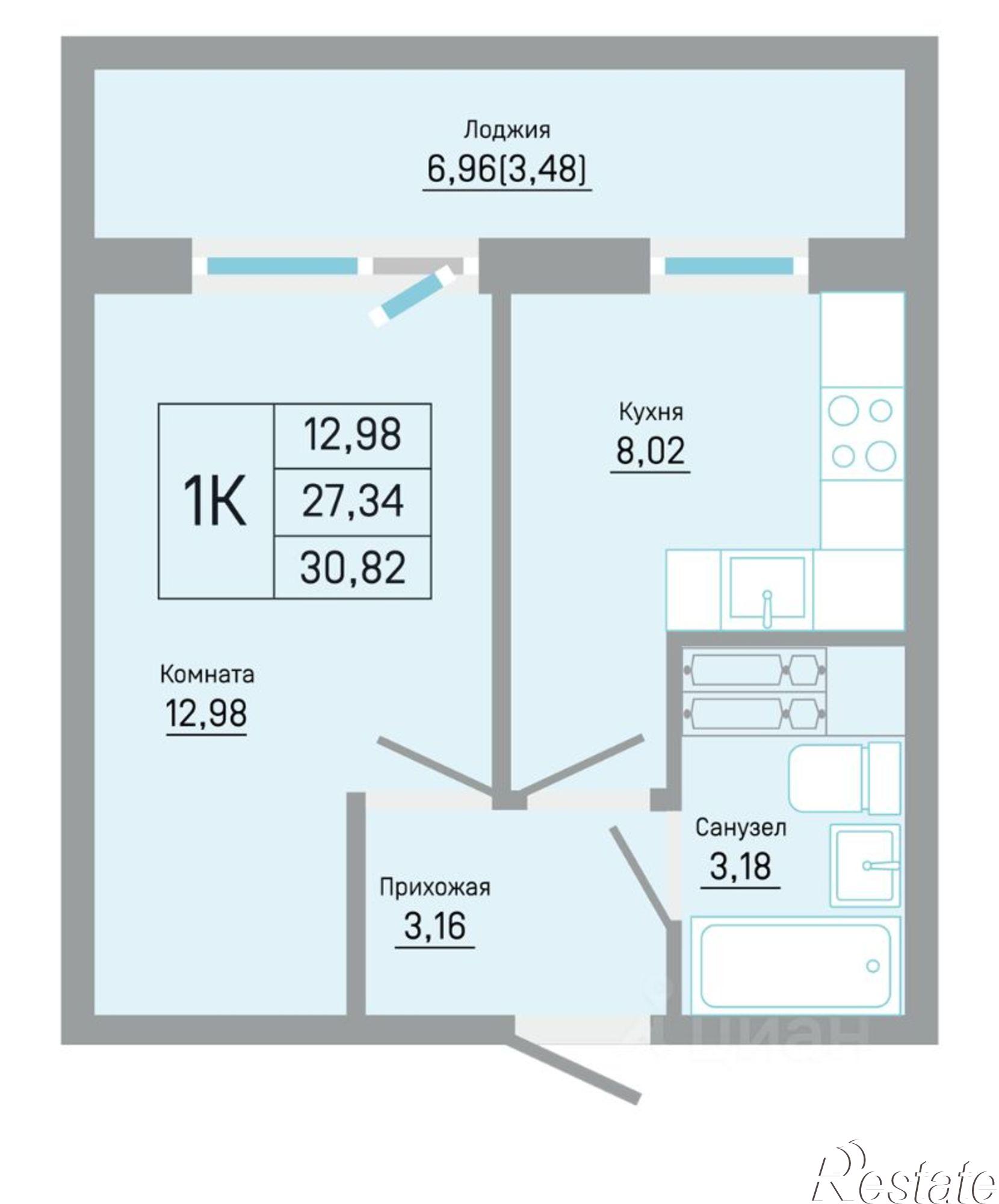 Купить квартиру за 3 950 000 рублей на ул Автозаводская, 5б