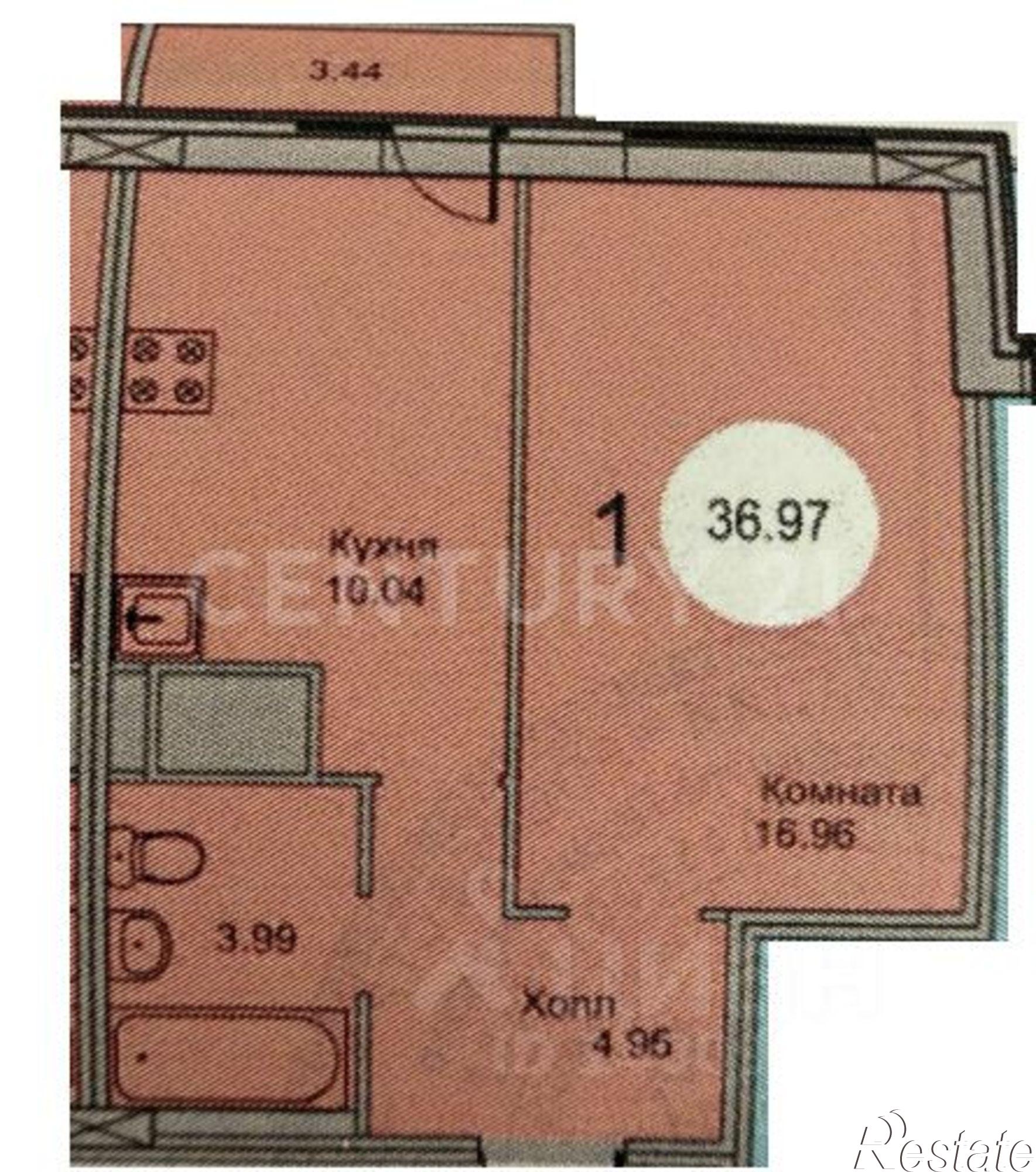 Купить квартиру за 6 350 000 рублей на ул Крупской, 67