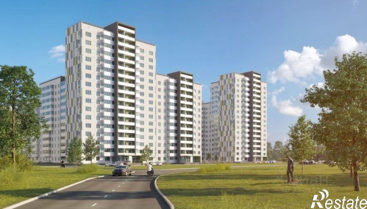 1-комн квартира в новом доме ул Гашкова, 53 3,  д. 53 3,  к. 3