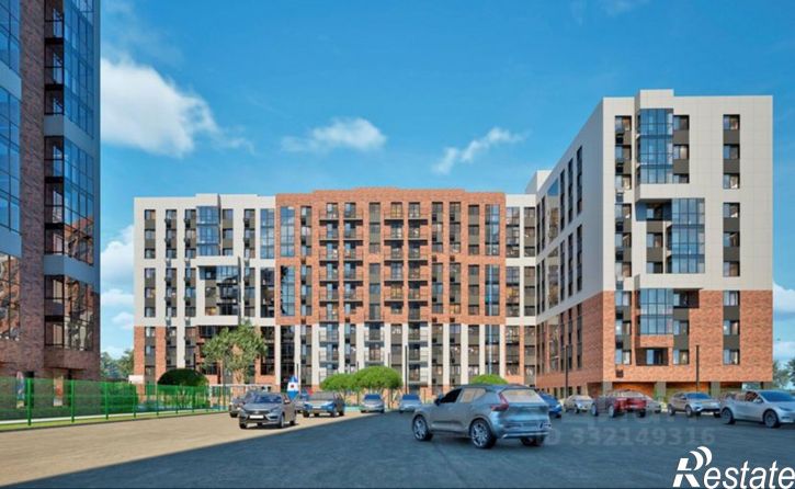 1-комн квартира в новом доме ул Космонавта Леонова, 45 3,  д. 45 3,  к. 3
