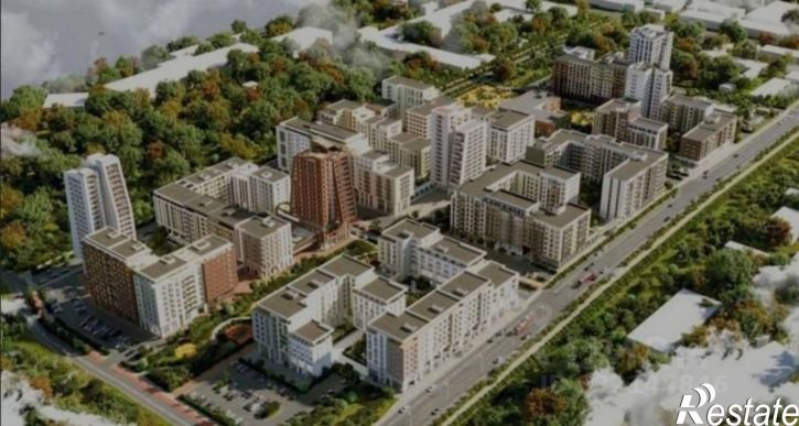 1-комн квартира в новом доме ул Дзержинского, 35б,  д. 35б