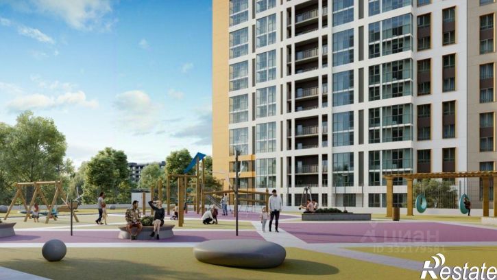 2-комн квартира в новом доме улица Космонавта Леонова, 41к3