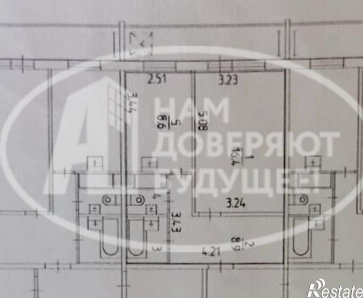 1-комн квартира ул Адмирала Ушакова, 21,  д. 21