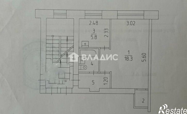1-комн квартира ул Крупской, 32,  д. 32