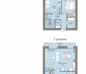 2-комн, 75кв м, этаж 6/15 ул Дзержинского, 29в