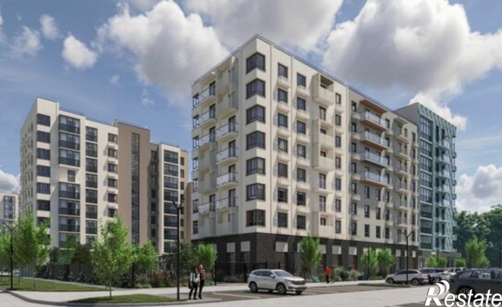 1-комн квартира в новом доме микрорайон Камская Долина, ЖК Пятый элемент