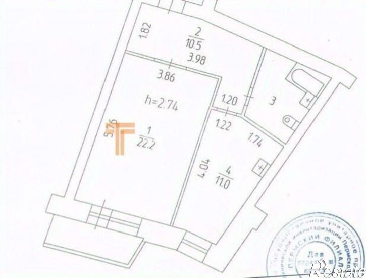 1-комн квартира ул Мира, 11,  д. 11