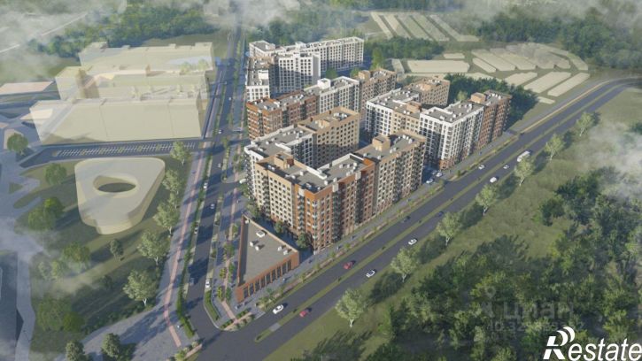 1-комн квартира в новом доме улица Карпинского, 115