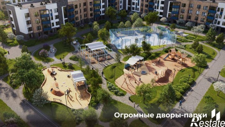 1-комн квартира в новом доме ул Ладожская, 1А,  д. 1А