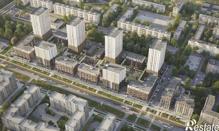 3-комн квартира в новом доме ул Чердынская, 44,  д. 44
