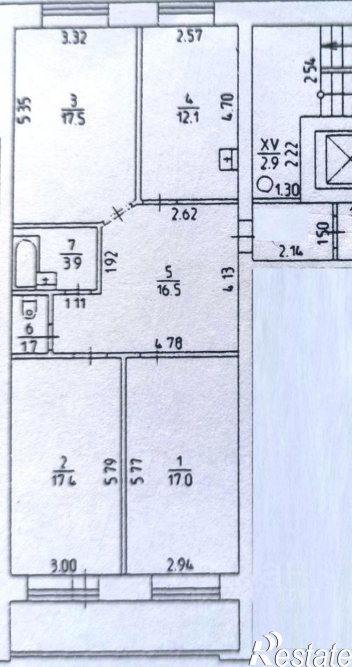 3-комн квартира ул Коломенская, 57,  д. 57