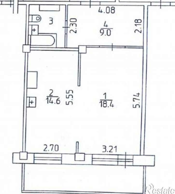 1-комн квартира ул Красновишерская, 35,  д. 35