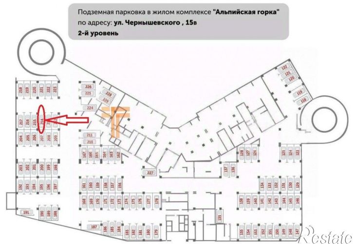 Гараж/парковка ул Чернышевского, 15в,  д. 15в