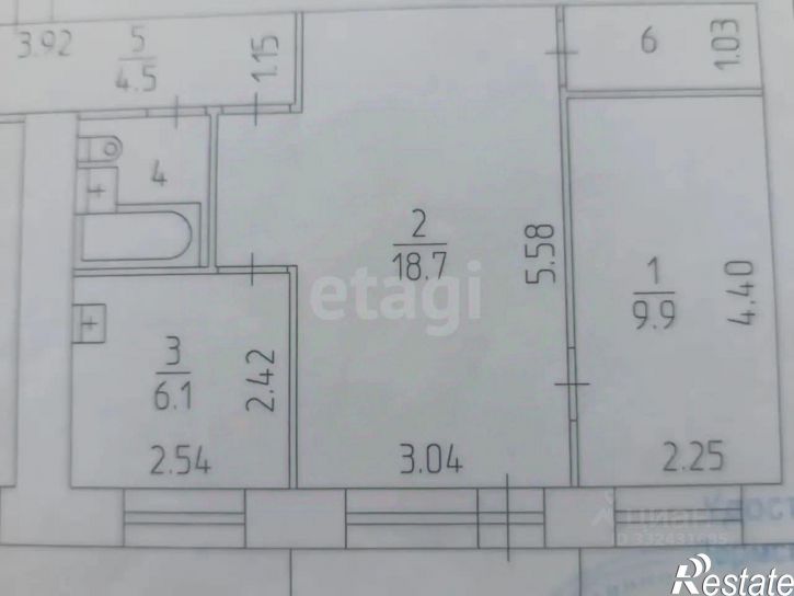 2-комн квартира ул Качалова, 18,  д. 18