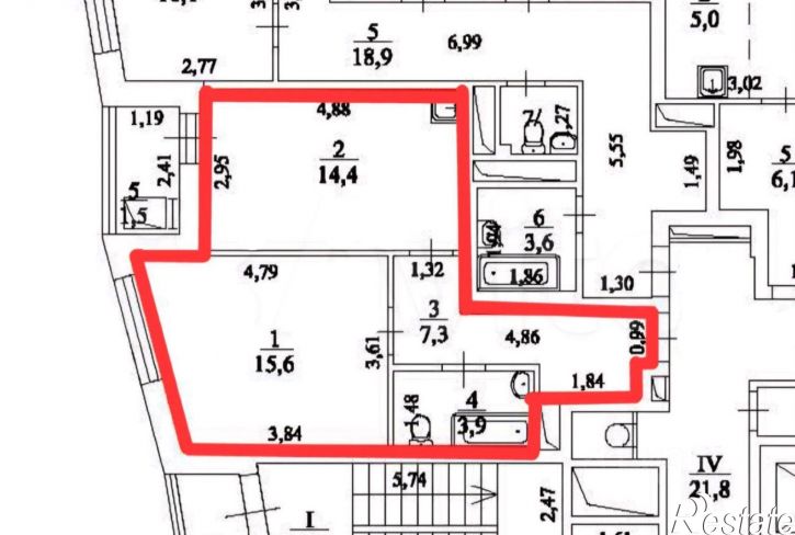 2-комн квартира ул Мира, 115б,  д. 115б