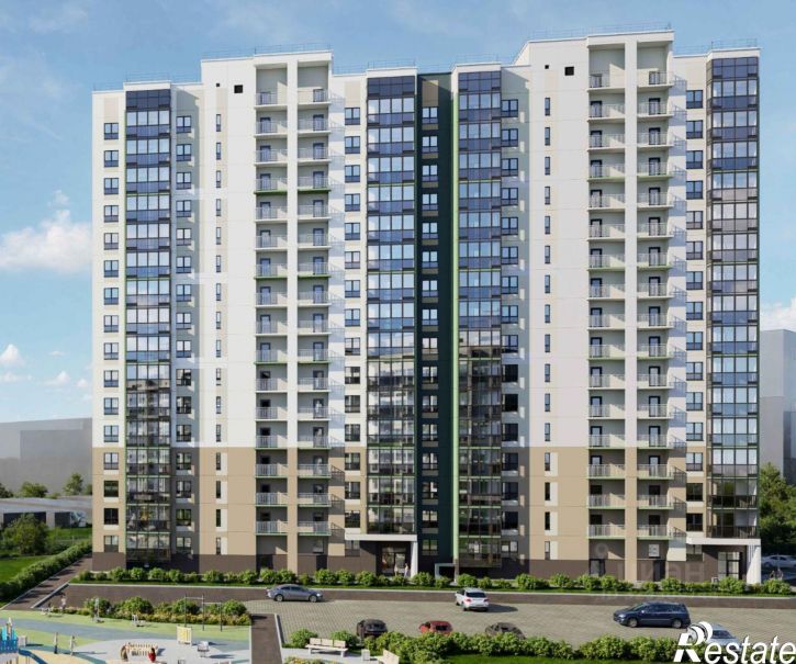 3-комн квартира в новом доме улица Танцорова, 96