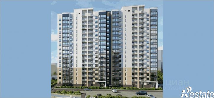 3-комн квартира в новом доме улица Танцорова, 96