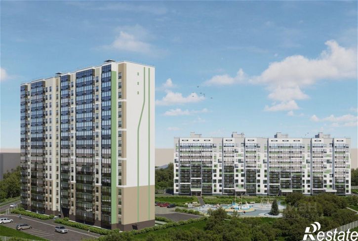 3-комн квартира в новом доме улица Танцорова, 96