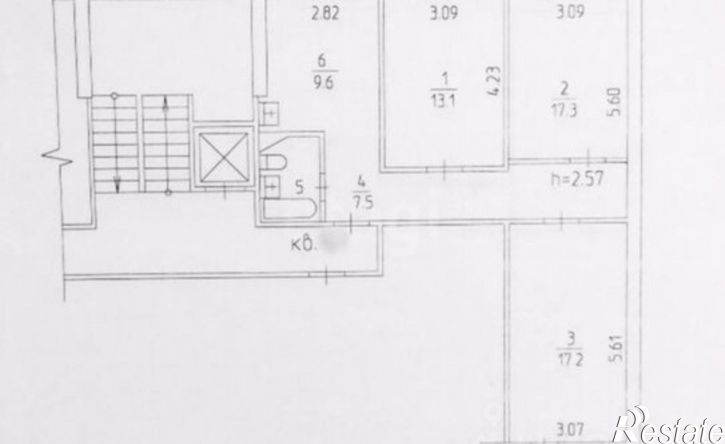3-комн квартира ул Металлистов, 21,  д. 21
