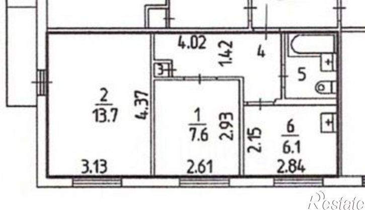 2-комн квартира пр-кт Декабристов, 5,  д. 5