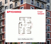 3-комн, 76 кв м, этаж 5/9 ул Куйбышева, 143
