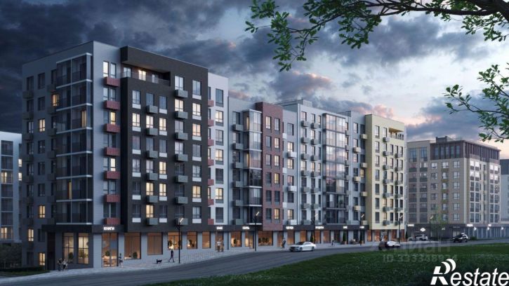 2-комн квартира в новом доме ул Дзержинского, 35а,  д. 35а