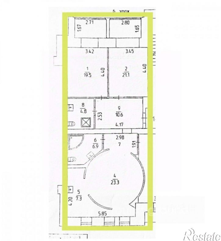 3-комн квартира ул Ленина, 10,  д. 10
