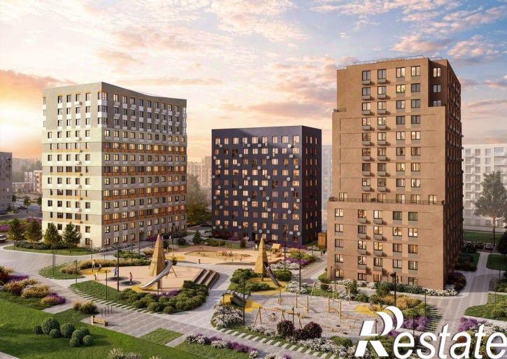 1-комн квартира в новом доме Рязанская улица, 120А,  д. 120А