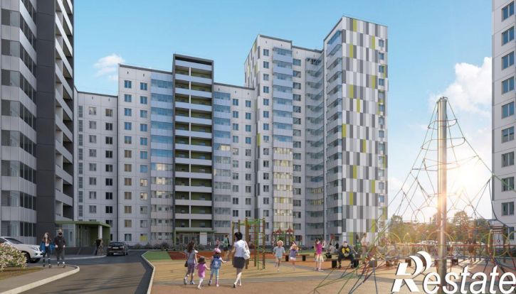 3-комн квартира в новом доме улица Гашкова, 51,  д. 51