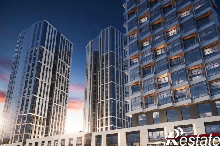 3-комн квартира в новом доме улица Пушкина, 89А,  д. 89А