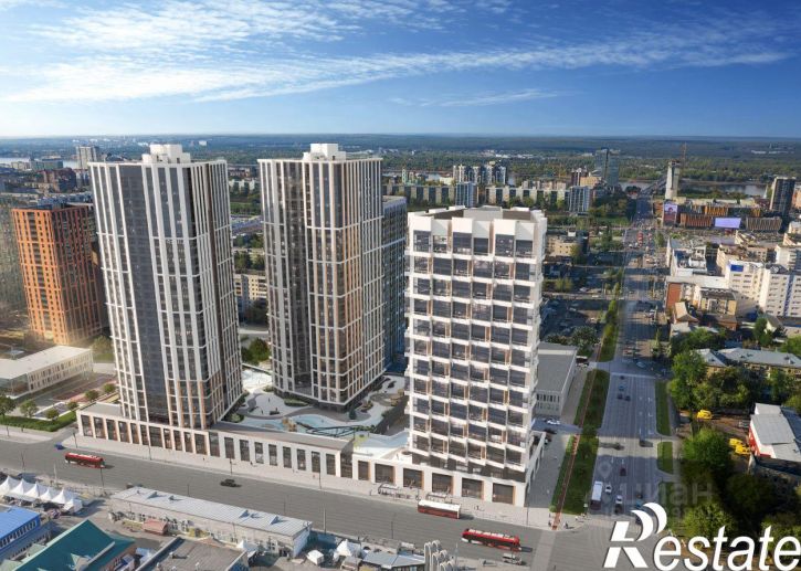 3-комн квартира в новом доме улица Пушкина, 89А,  д. 89А