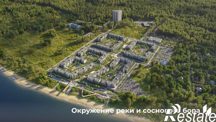 2-комн квартира в новом доме Рионская улица, 4А,  д. 4А