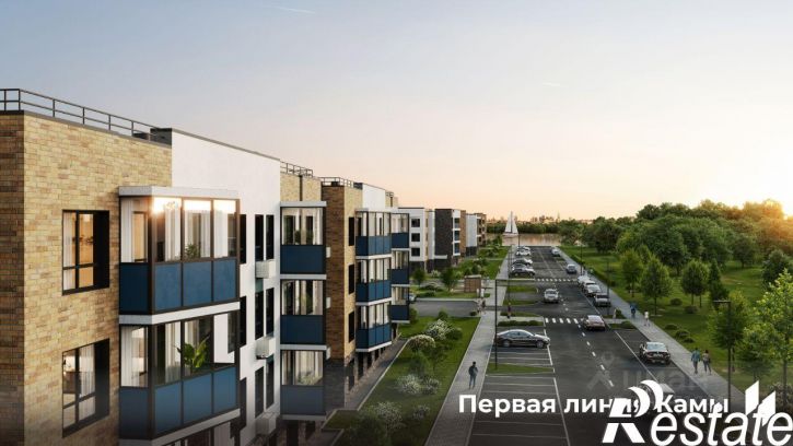2-комн квартира в новом доме Рионская улица, 4А,  д. 4А