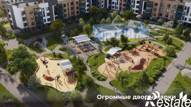 2-комн квартира в новом доме Рионская улица, 4А,  д. 4А