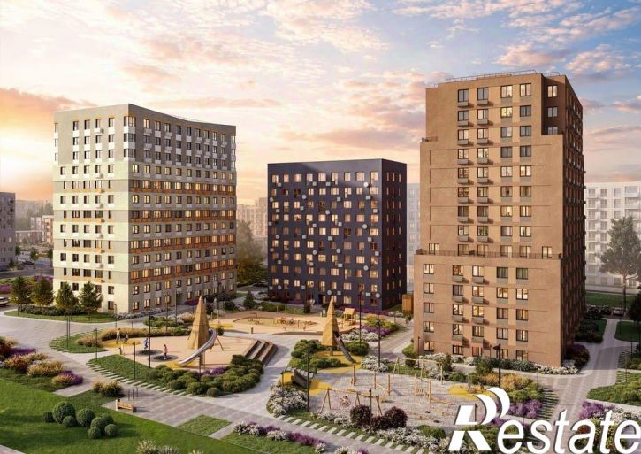 1-комн квартира в новом доме Рязанская улица, 120А,  д. 120А
