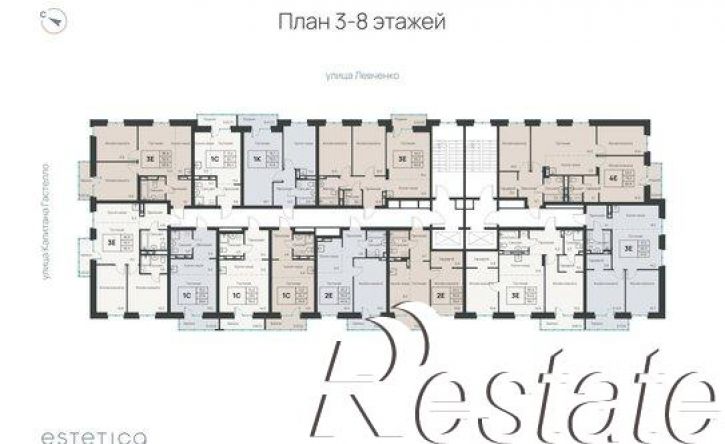 3-комн квартира улица Капитана Гастелло, 15,  д. 15