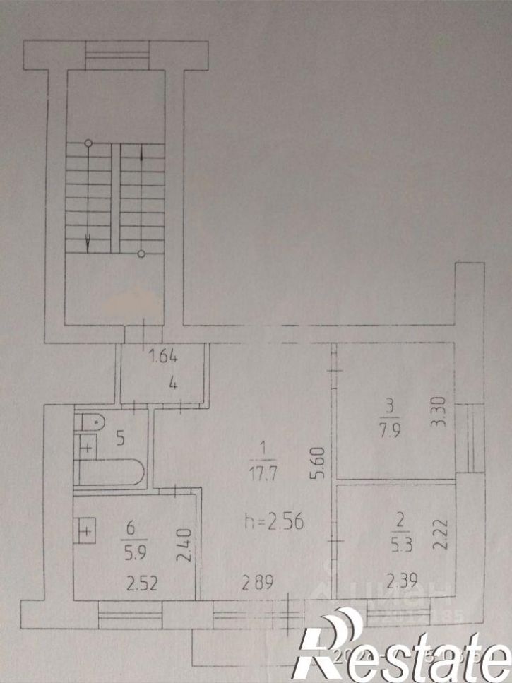 3-комн квартира улица Халтурина, 14,  д. 14