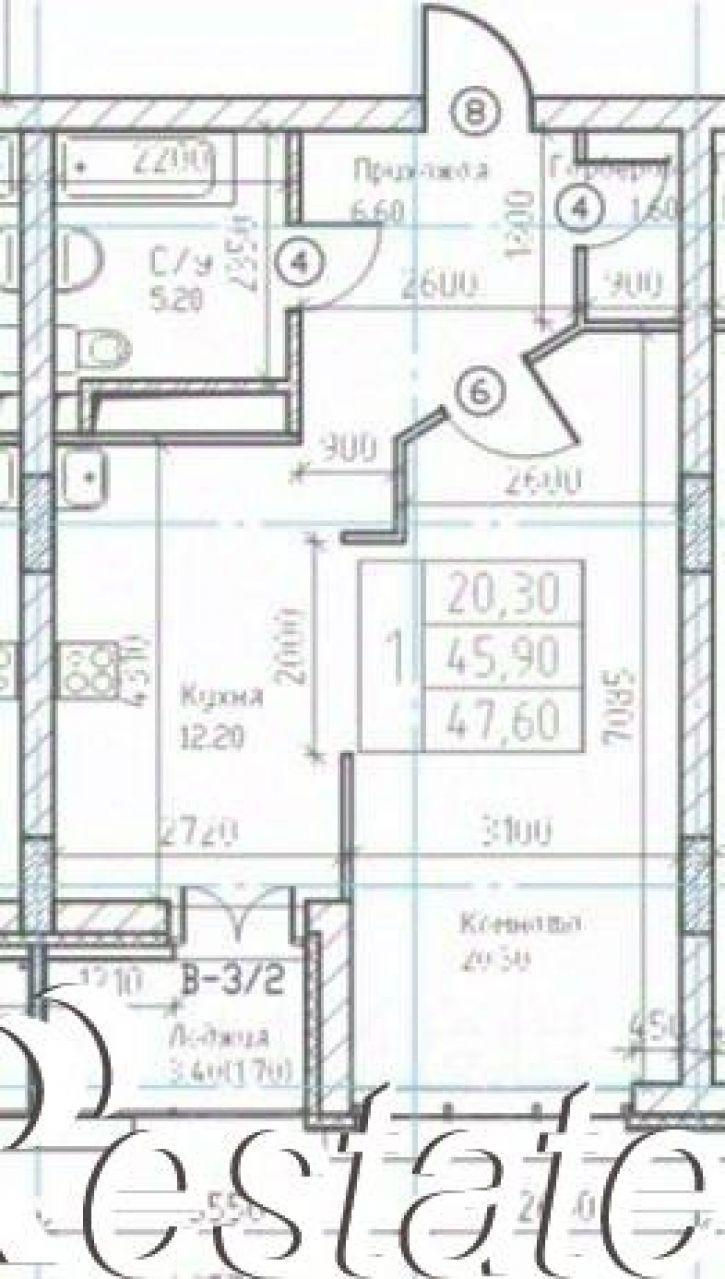 1-комн квартира в новом доме Ленская улица, 30,  д. 30