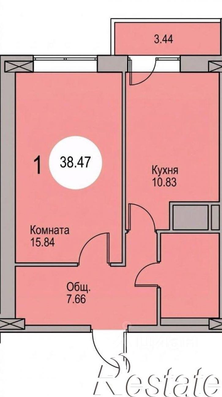 1-комн квартира улица Крупской, 67,  д. 67