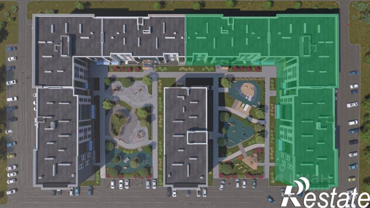 3-комн квартира в новом доме Кировоградская улица, 37,  д. 37
